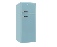 Lodówka Amica KGC15632T 144cm Niebieska Retro SlimSize Górny Zamrażalnik 206L - 1021952 - zdjęcie 3